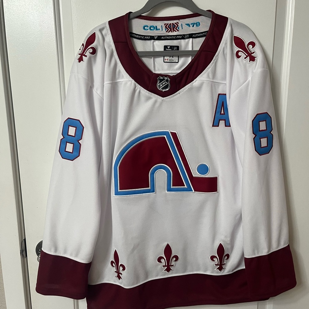 Colorado Avalanche NHL Reverse Retro #8 Cale Makar Jersey